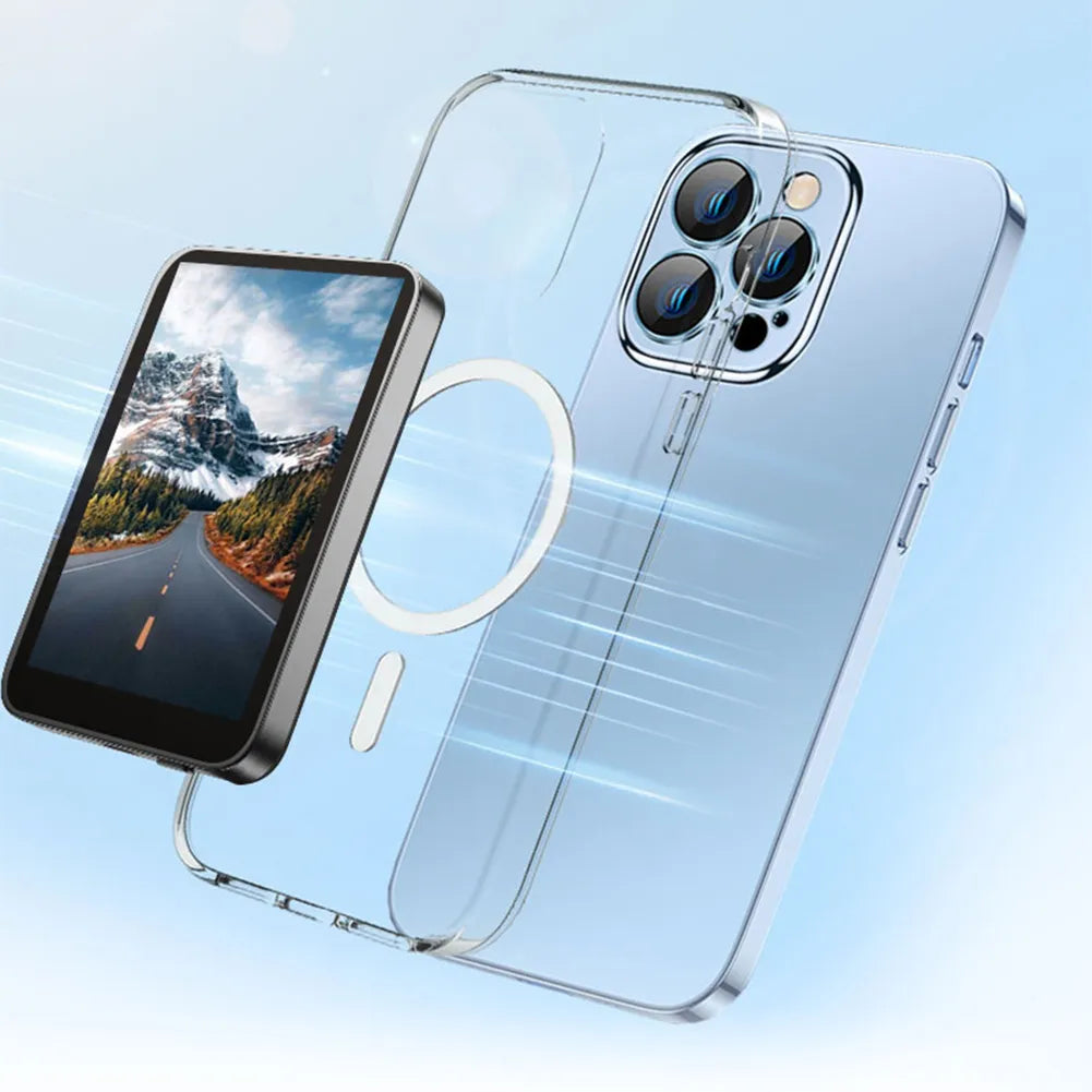 شاشة خلفية مغناطيسية للهاتف – أداة سيلفي وفلوغ احترافية، شاشة معاينة عالية الدقة، مثالية للصور والفيديو والسفر وصناعة المحتوى