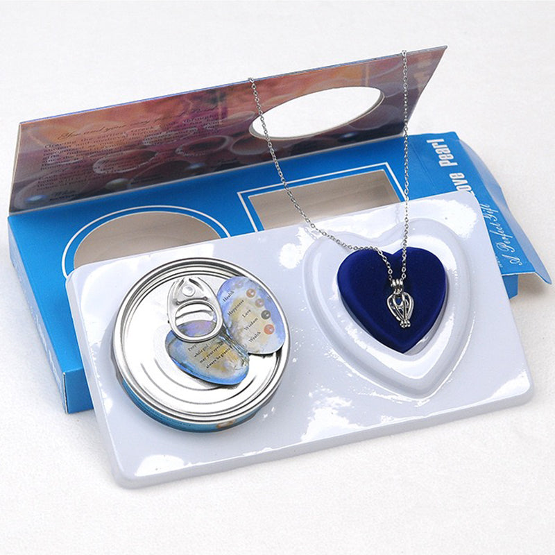 قلادة صدفة بحرية مع لؤلؤة مخفية – فكرة هدية مبتكرة وفاخرة